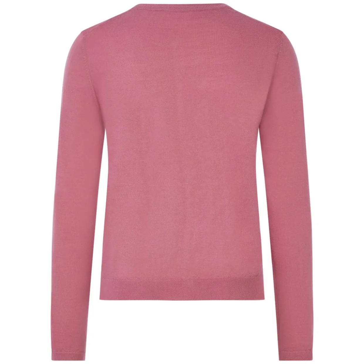 Schurwoll-Strickjacke