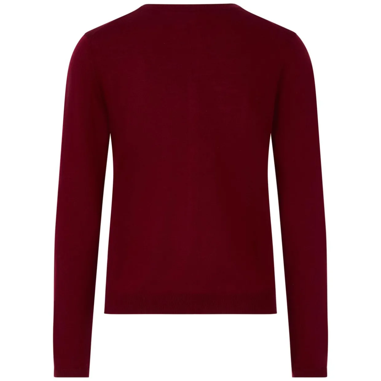 Schurwoll-Strickjacke