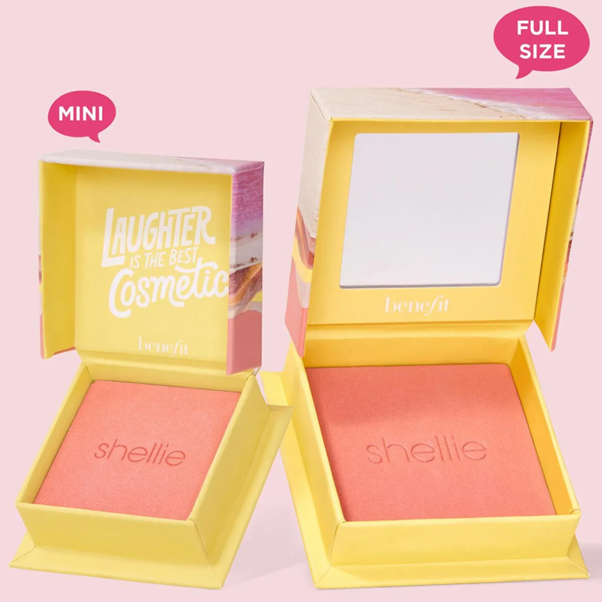 Shellie Rouge in softem Rosa mit Perlmuttschimmer