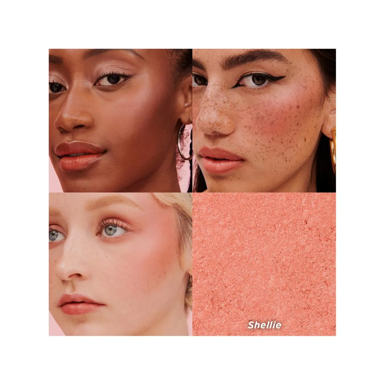 Shellie Rouge Mini in softem Rosa mit Perlmuttschimmer