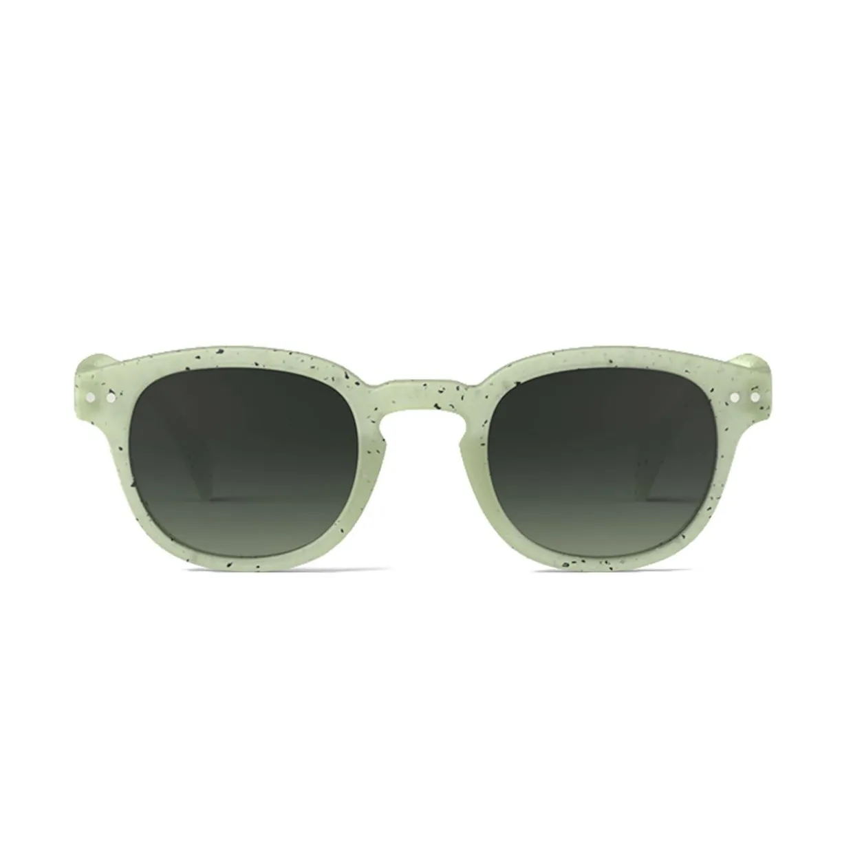 Sonnenbrille #C Junior Dyed Green +0.00