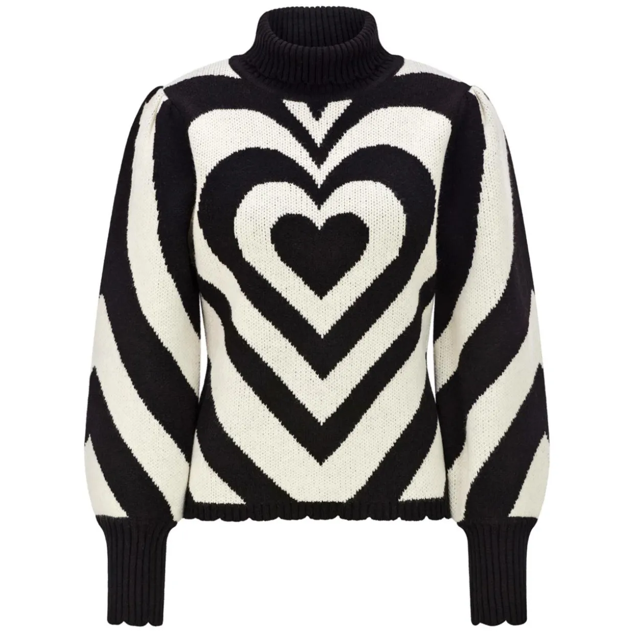 Strickpullover Heart Gradient