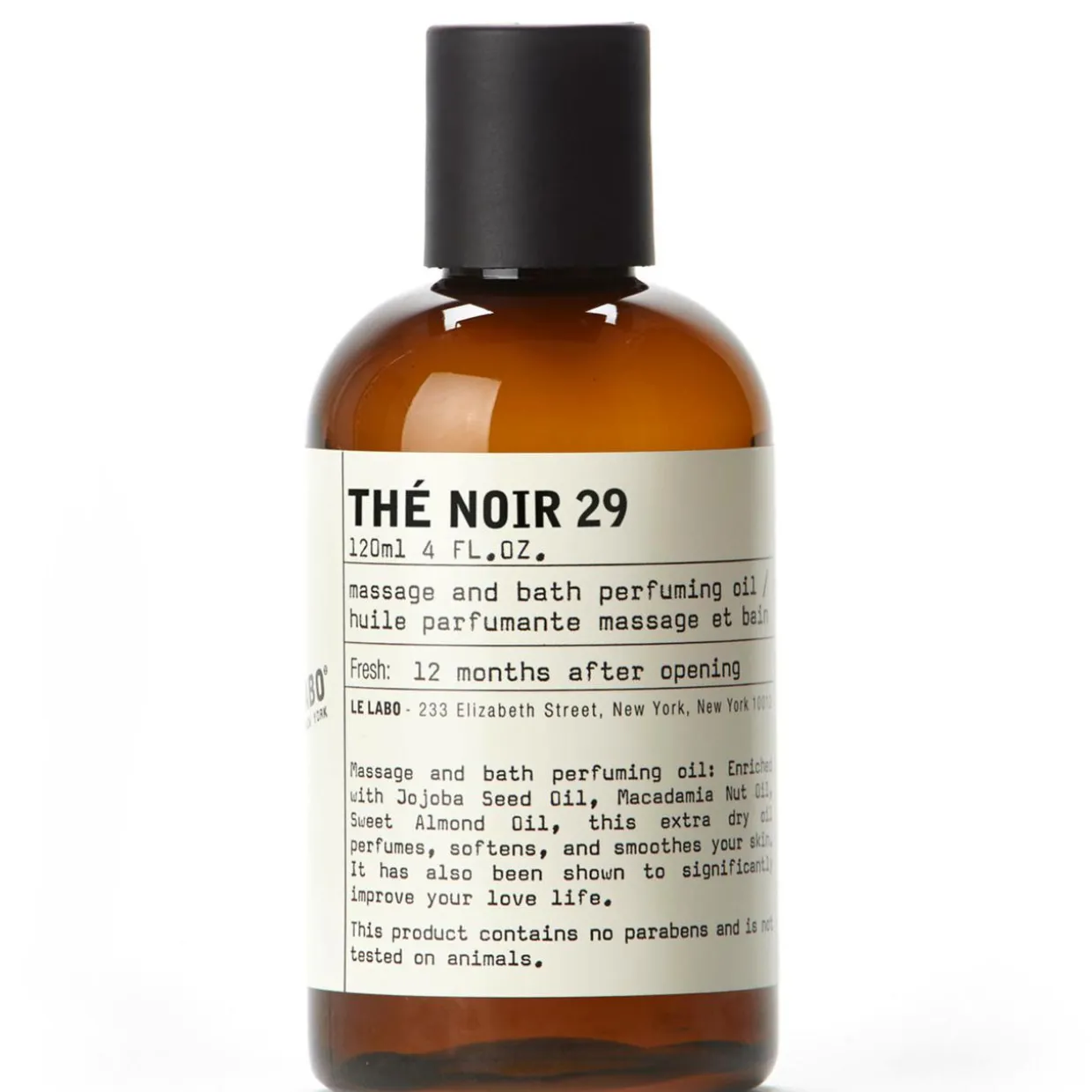 Thé Noir 29 Körper- und Badeöl