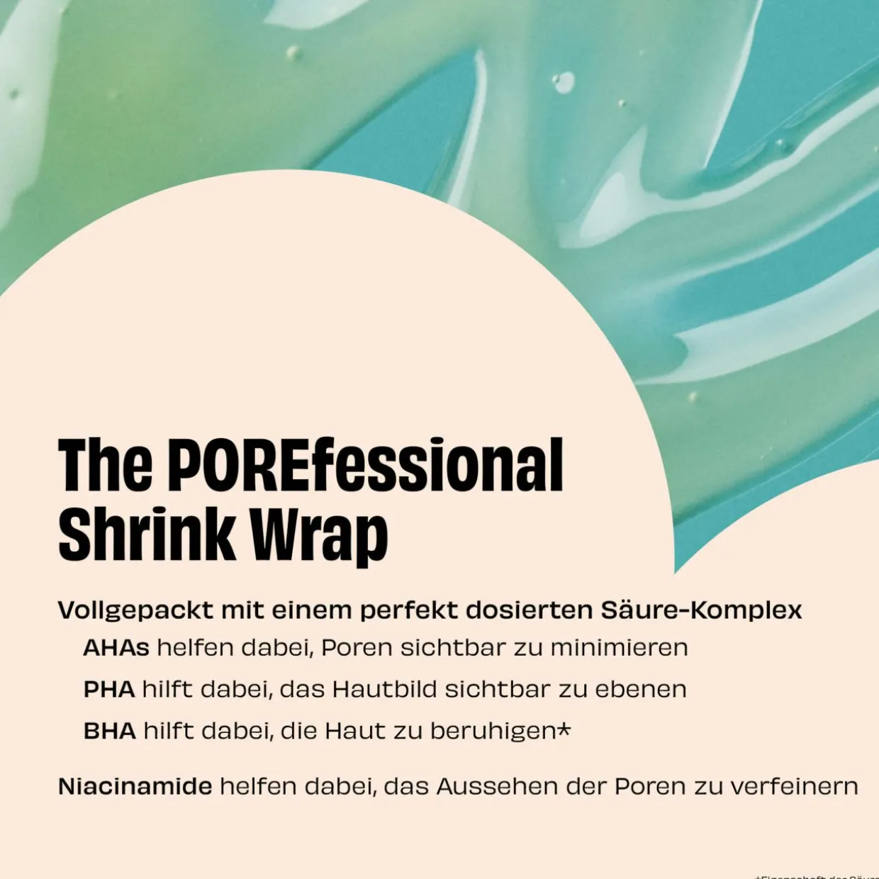 The POREfessional Shrink Wrap - Overnight AHA+PHA Poren-Treatment