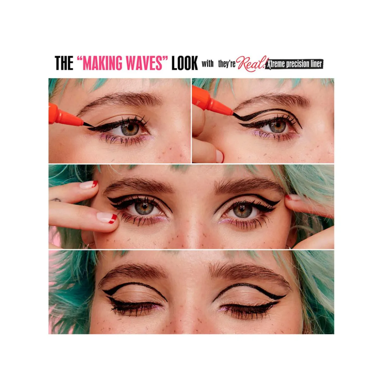 They're Real! Xtreme Precision Liner Wasserfester Eyeliner für extreme Präzision