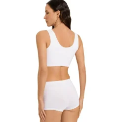 Touch Feeling Crop Top Padded