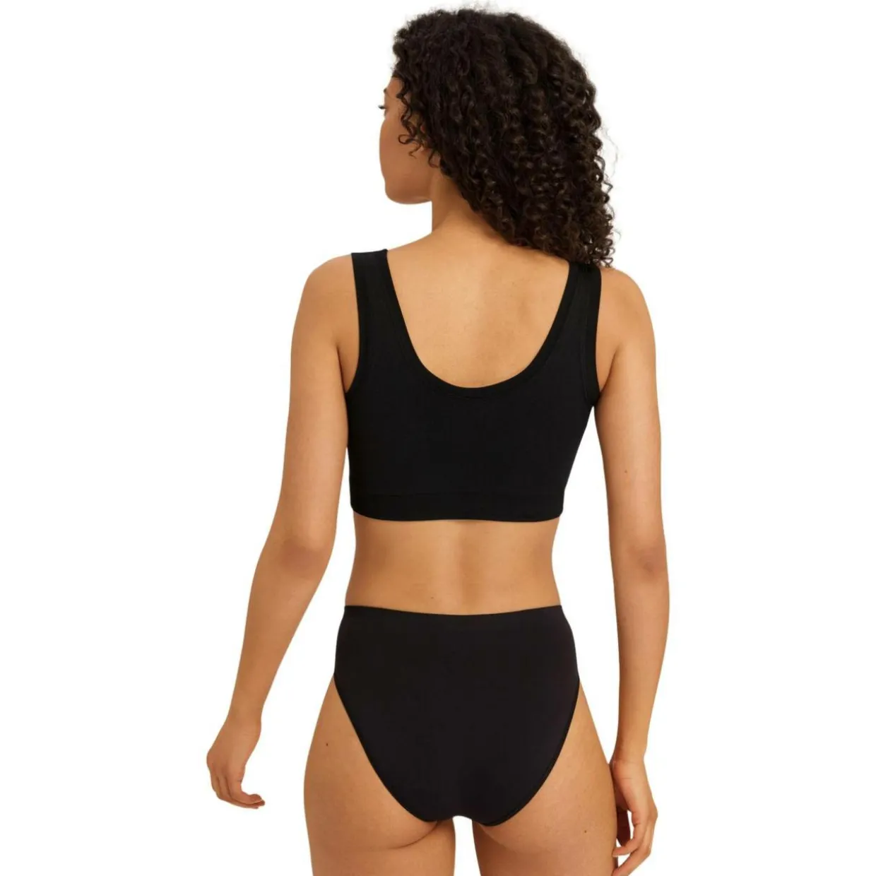 Touch Feeling Crop Top Padded