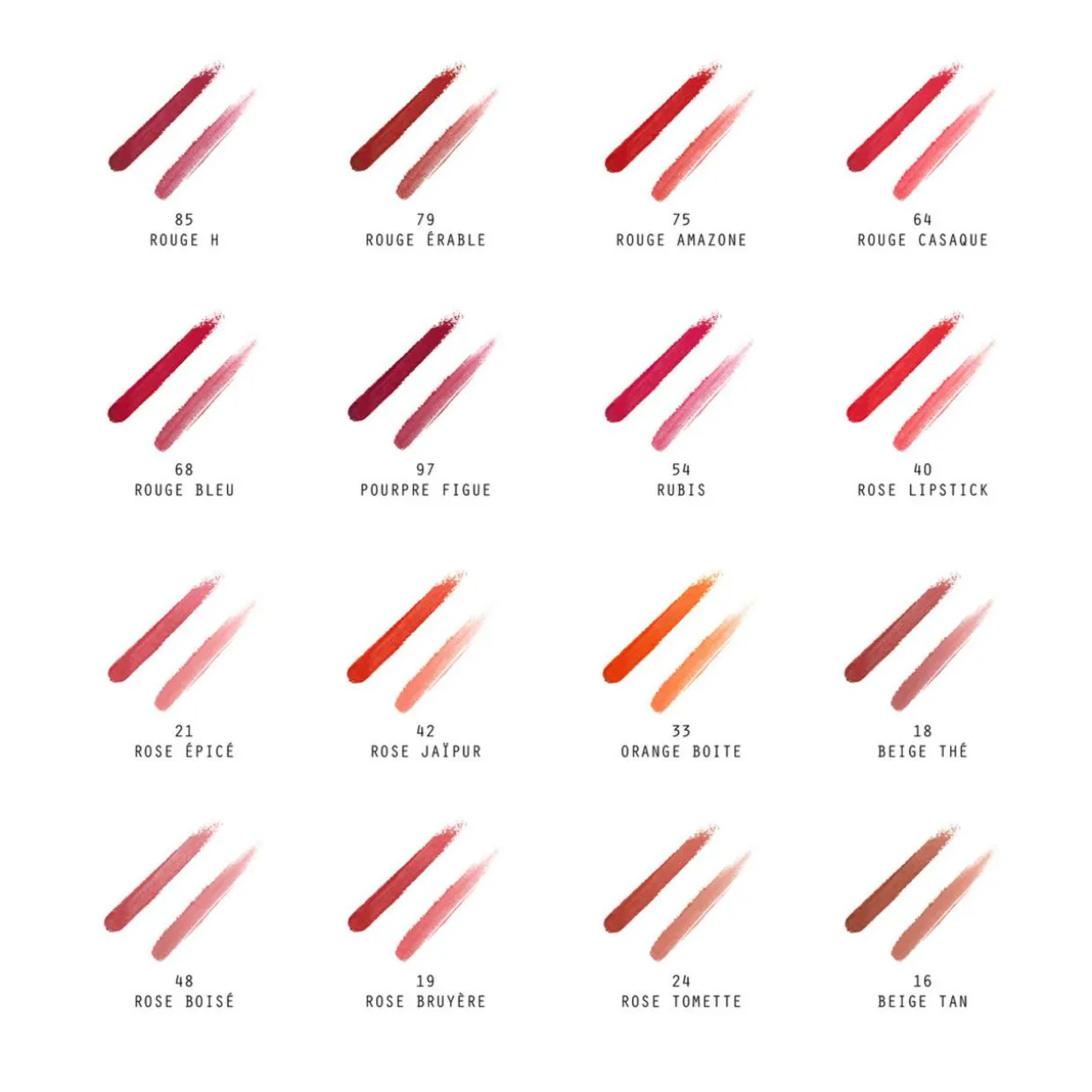 Trait d'Hermès, Farbstift für die Lippen, Pourpre Figue