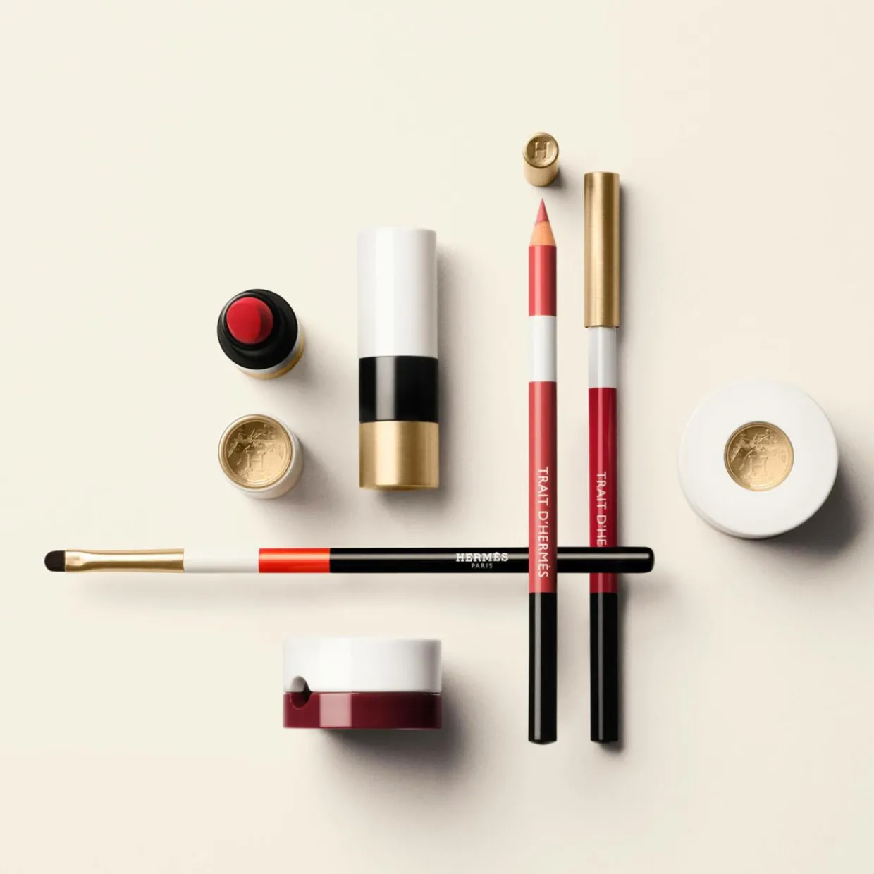 Trait d'Hermès, Farbstift für die Lippen, Orange Boîte