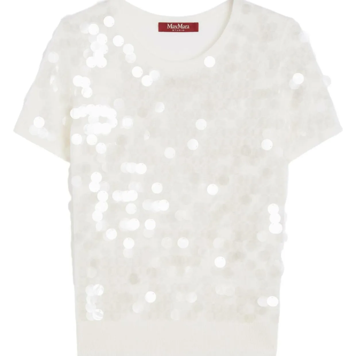 T-Shirt mit Pailletten