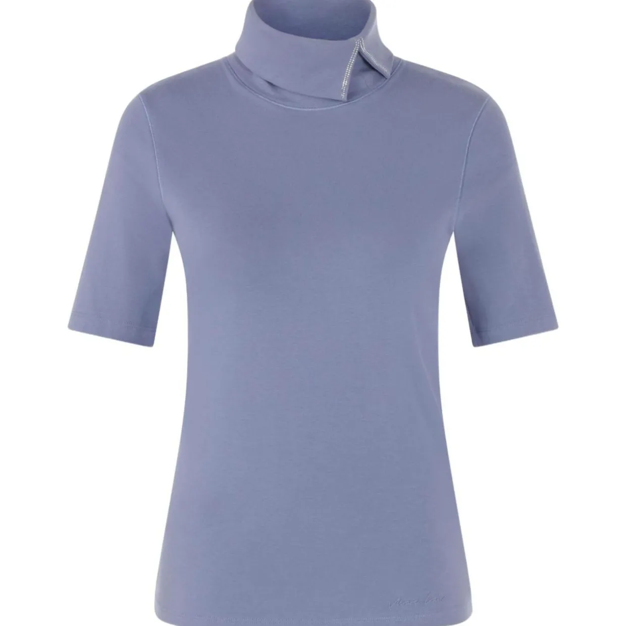 T-shirt mit rollkragen
