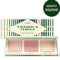 Twinkle 'n Jingle Limited Edition Palette – Blush & Highlighter in Full-Size