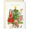 Weihnachtskarte Holiday Cheers