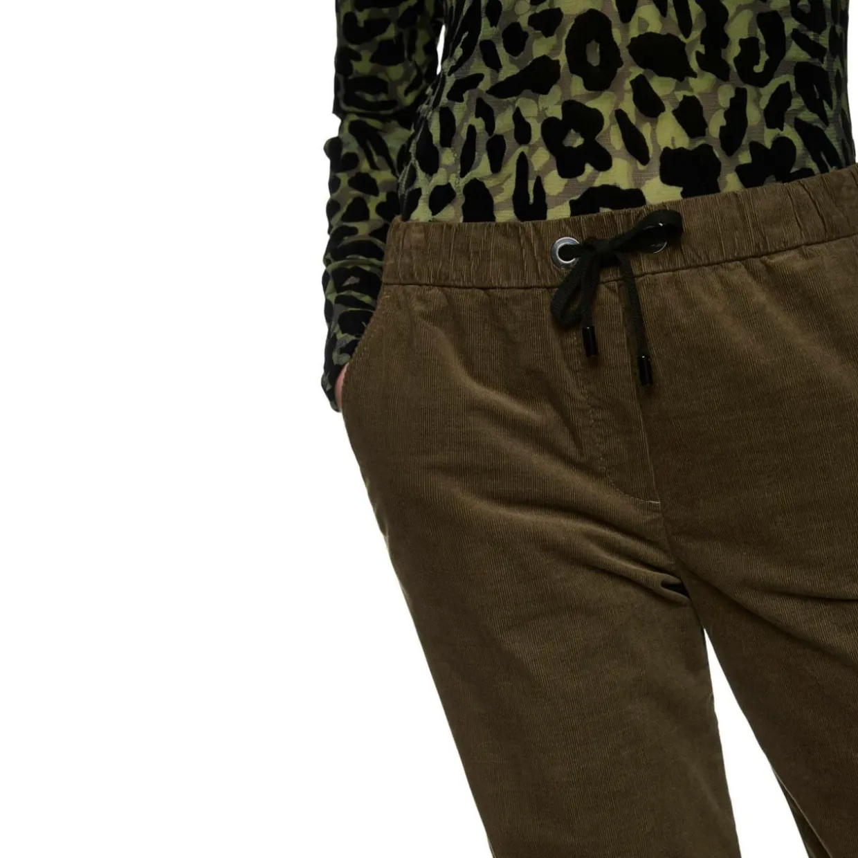 Weite cordhose washington