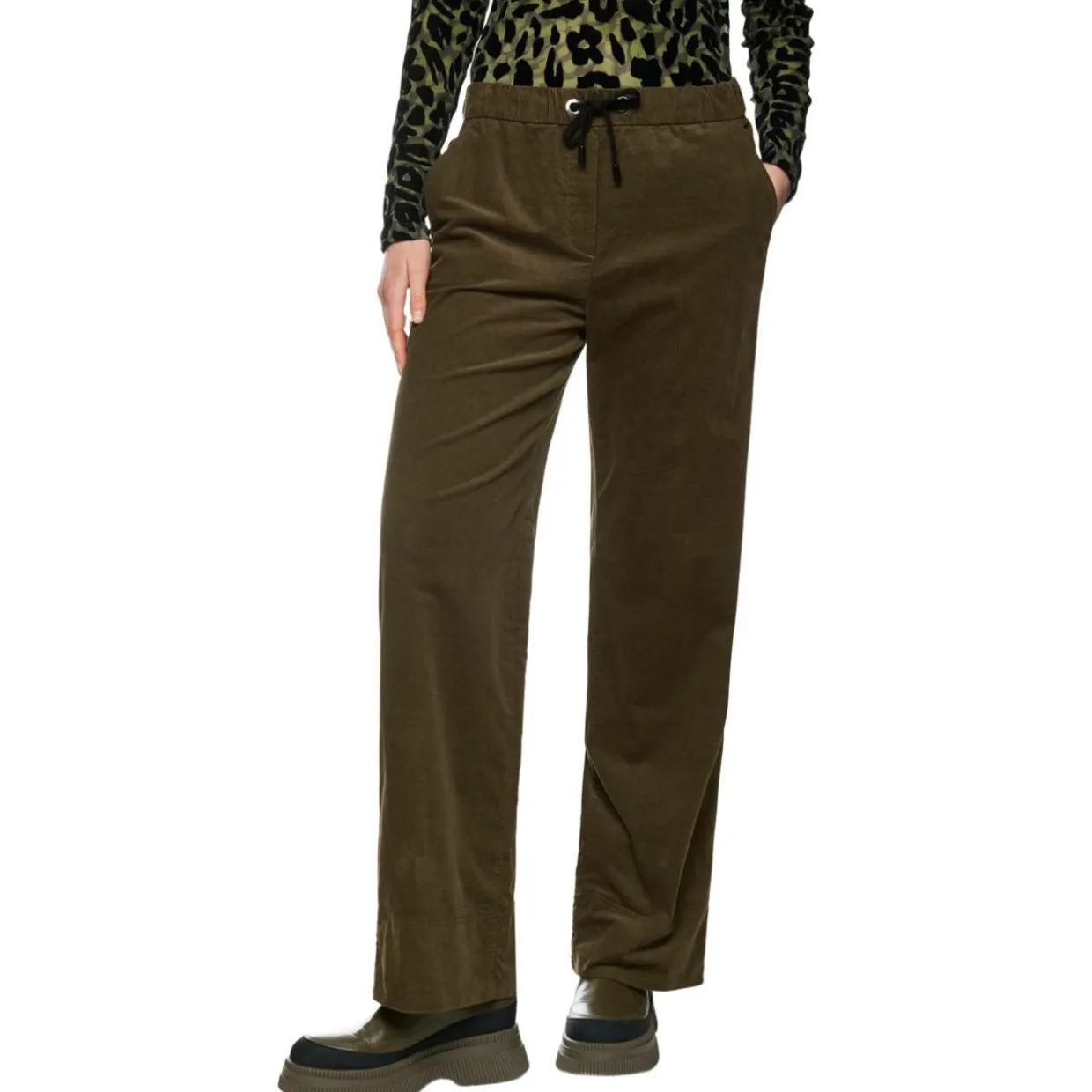 Weite cordhose washington