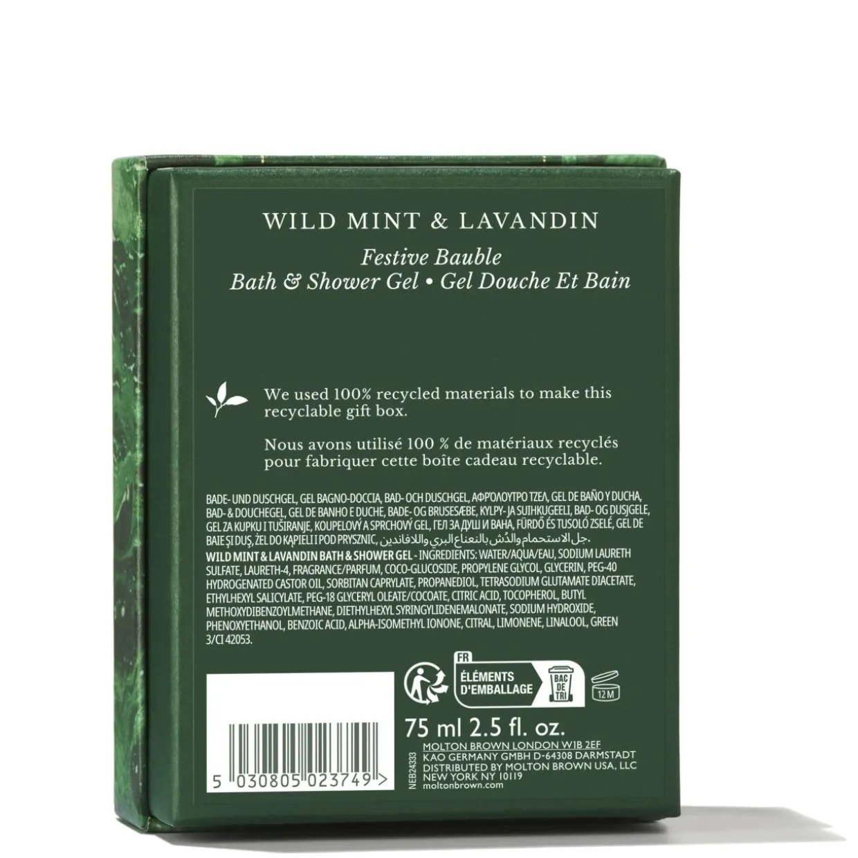 Wild Mint&Lavandin Festive Bauble