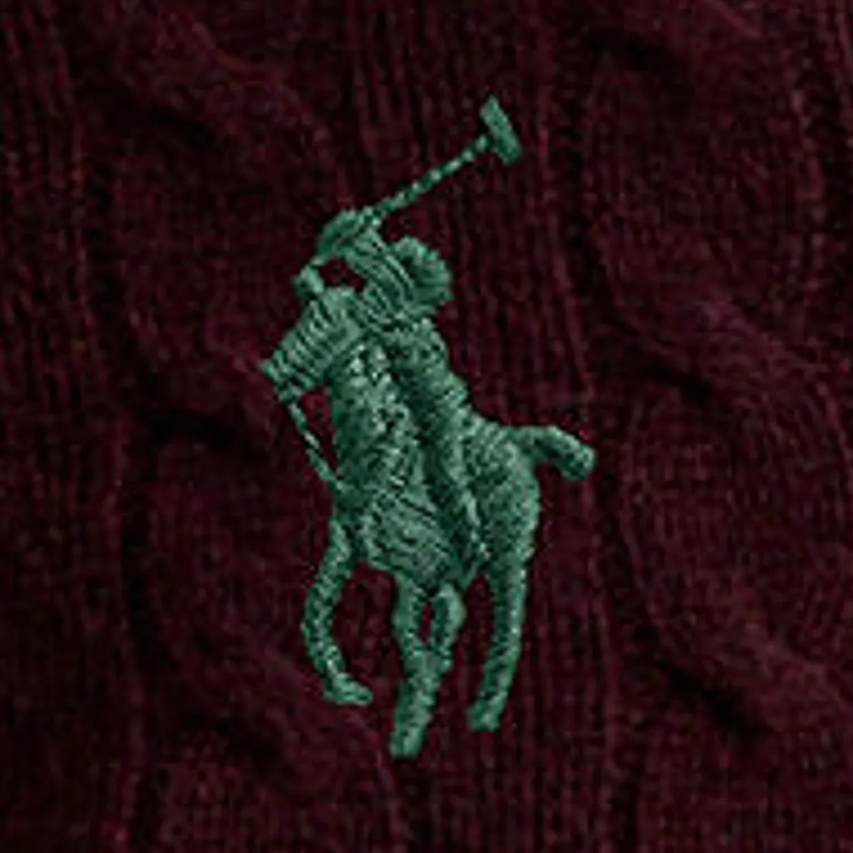 Woll-Kaschmir-Pullover mit Zopfmuster